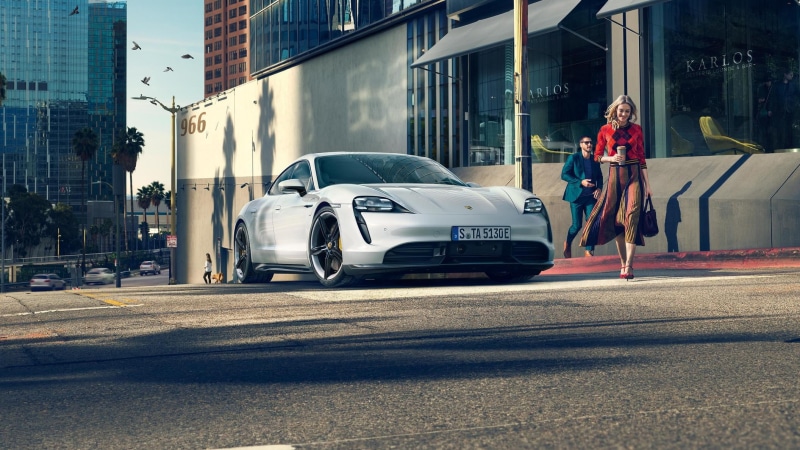 Porsche, Taycan, 1080P, electric car