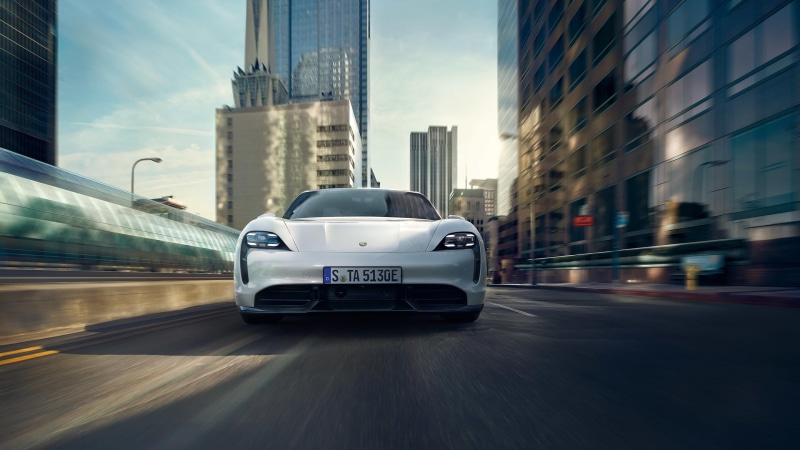 electric car, Porsche, Taycan, 1080P