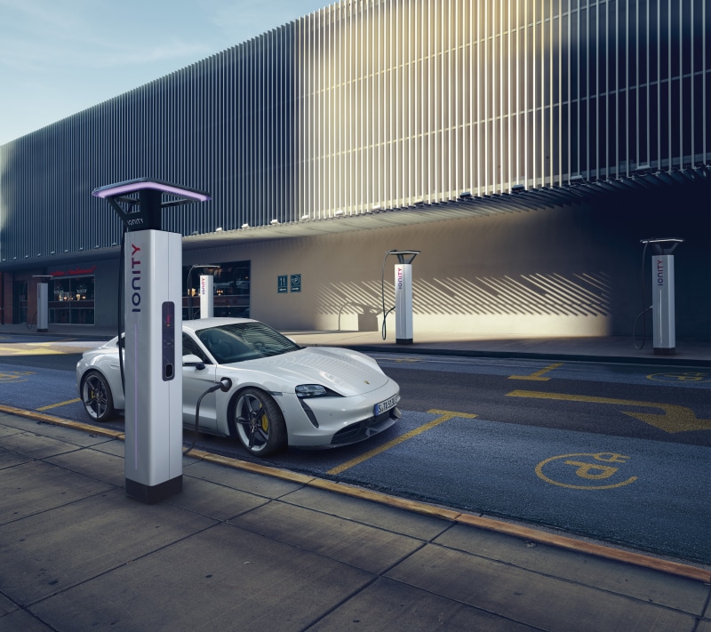 Porsche, electric car, 4K, Taycan