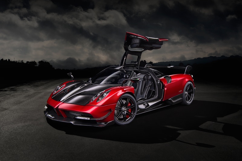 Supercar, Sport Car, Red Car, Car, Pagani Huayra, Pagani, 5K, Vehicle