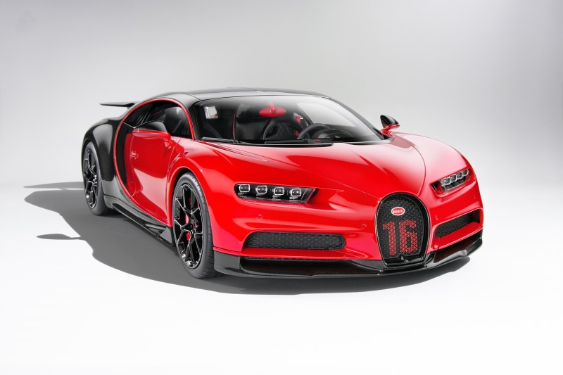 Supercar, Sport Car, Red Car, 5K, Bugatti Chiron, Car, Bugatti, Vehicle