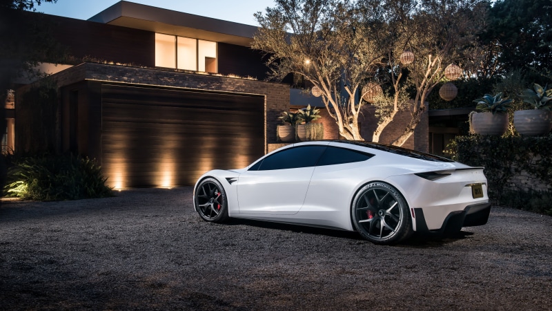 Roadster, 4K, Tesla