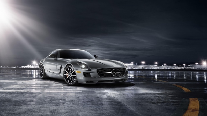 transportation, darkness, night, luxury car, motor vehicle, mercedes benz, sports car, 4K, performance car, rain, nature, wheel, wet, mode of transportation