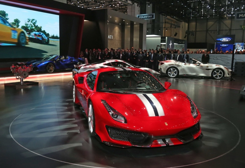 pista, 488, 720P, ferrari