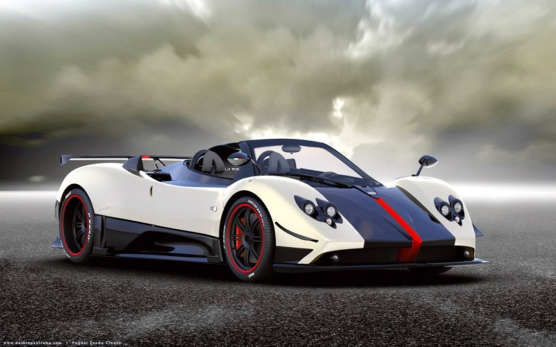 supercars, Pagani, transportation, motor racing track, sport, outdoors, car, motor vehicle, motorsport, cloud - sky, convertible, motion, driving, racecar