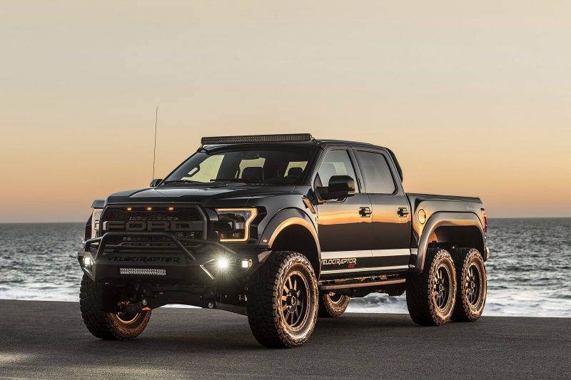 Hennessey VelociRaptor 6X6, Pickup, Tuning, Vehicles, 2K, Ford Raptor, Black Car