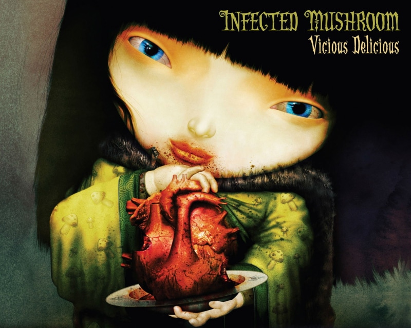 artwork, Trance, human face, electronic, jockey, domestic, close-up, disc, cat, domestic cat, one person, 1080P, fantasy, Emo, looking at camera, infected