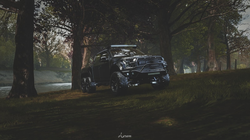 Ford, Ford Raptor, vehicle, video games, Hennessey, Forza, hennessey velociraptor 6x6, Forza Horizon 4, car, 1080P