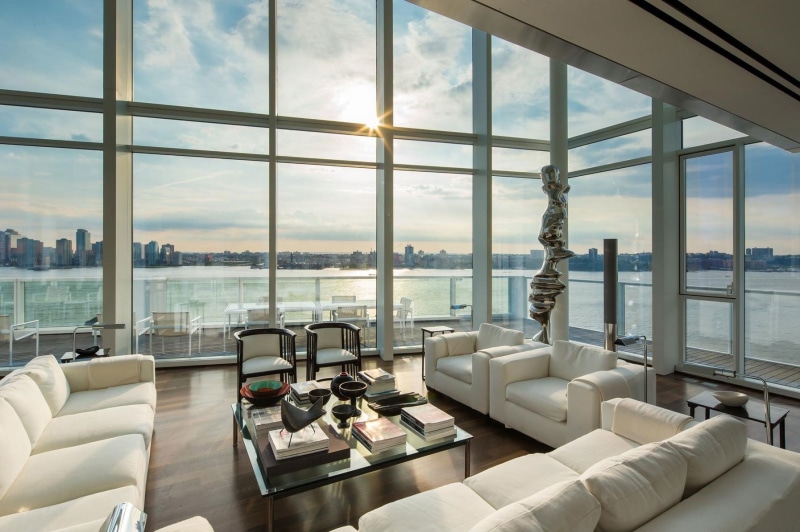 720P, Penthouse, Man Made, New York, White, Room, Window
