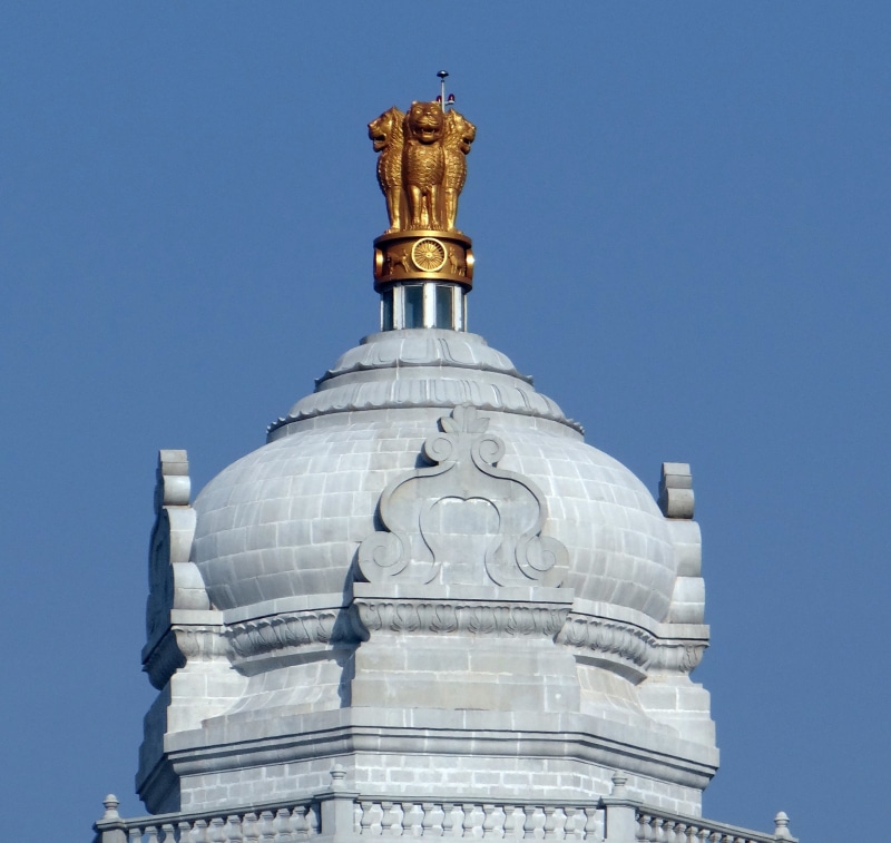 karnataka, spirituality, representation, sky, sculpture, belief, dome, famous Place, human representation, building, art and craft, tourism, ashoka emblem