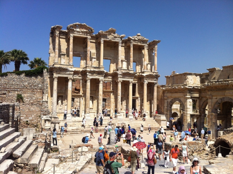 travel, tourist, cultures, ancient civilization, famous Place, travel Destinations, 2K, ruined, outdoors, ephesus, temple - Building, roman, sky, history