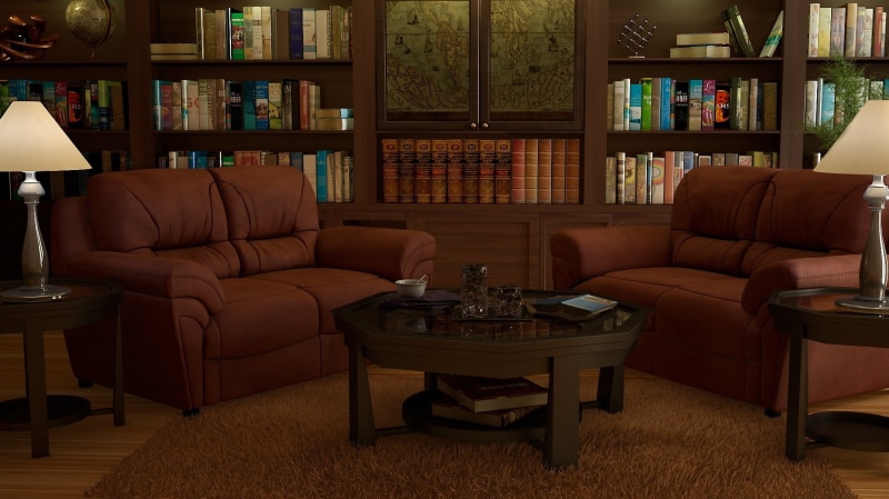 chair, bookshelf, shelves, art, armchair, architecture, home interior, globe, shelf, wardrobe, domestic room, lamp, absence, books, sofa, publication, rendering