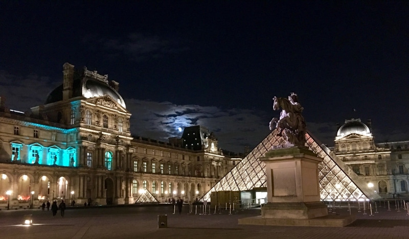 famous Place, iphone  6s  plus, nuit, iPhone 6s Plus, louvre, e, night, town Square, musée du Louvre, photo, mus, illuminated, europe, history, dusk, Landmark