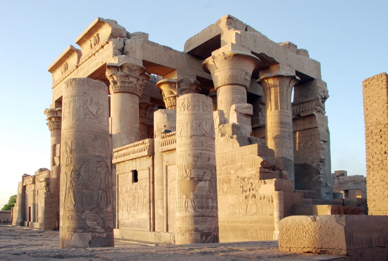 travel, angle, monument, ancient civilization, egyptian, place of worship, sobek, heritage, nature, outdoors, haroëris, 4K, travel destinations, the past