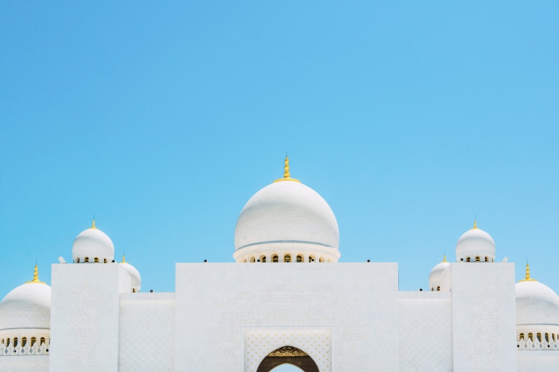 clean, spire, landmark, sheikh, abu dhabi, lines, no people, religion, place of worship, travel, dome, building, photo, 4K, white, architecture, bright