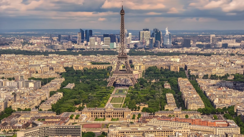 travel, eiffel Tower, nature, spire, city, sky, urban Skyline, architecture, megalopolis, travel Destinations, tower, office building exterior, tall - high