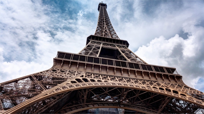 urban Scene, building exterior, paris, travel Destinations, landmark, 1080P, iron, attraction, symbol, built structure, day, tower, spire, architectural feature