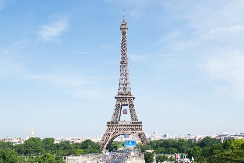 outdoors, eiffel, iron - metal, France, Eiffel Tower, cloud - sky, built structure, tourist destination, tall - high, nature, buildings, romantic, old