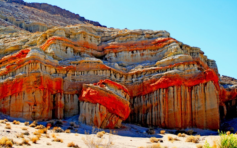 red, day, park, kern, states, rocks, outdoors, geology, united, rock - object, nature, rock formation, scenics - nature, no people, arid climate, 4K, tranquil scene