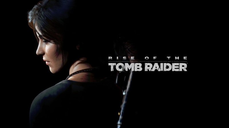 standing, western script, black background, law, teenager, side view, Lara Croft, indoors, mid adult, Tomb Raider, one person, copy space, communication