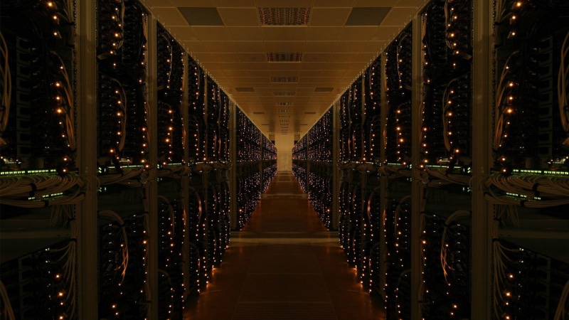 1080P, technology, LEDs, hallway, electronics, network, server