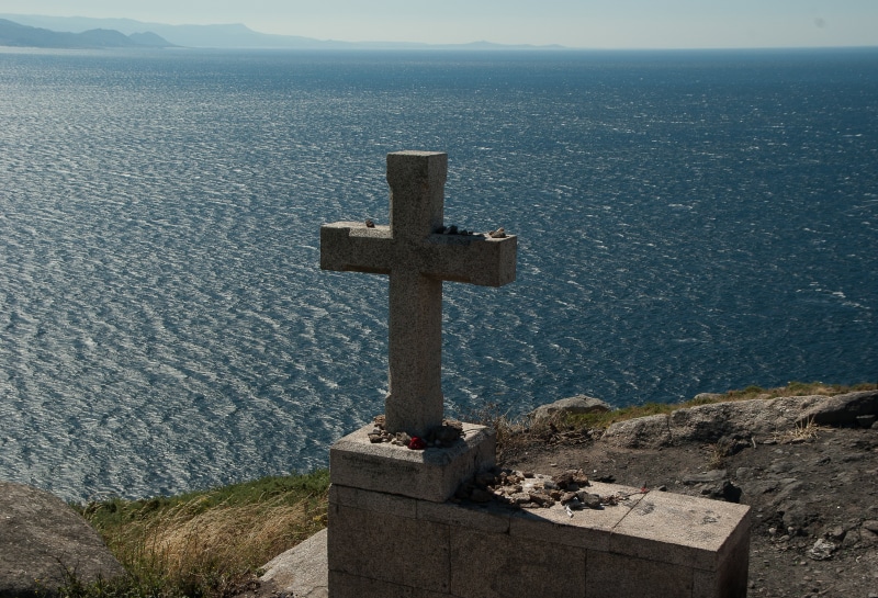 no people, body, outdoors, santiago de compostela, tranquil scene, sea, 2K, beauty in nature, cape finisterre, religion, scenics - nature, water, nature