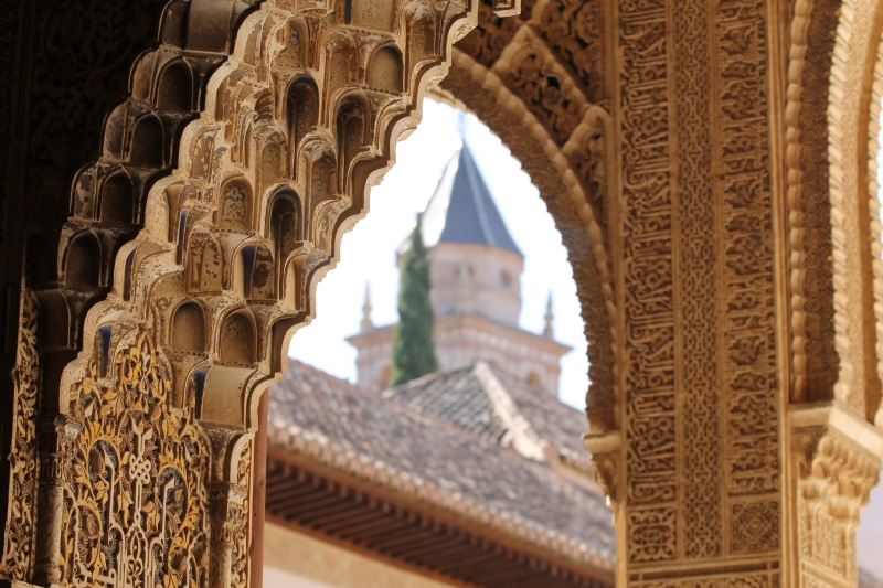 asia, monument, selective, focus, Spain, architectural column, building exterior, Architecture, building, religion, spirituality, craft, place of worship