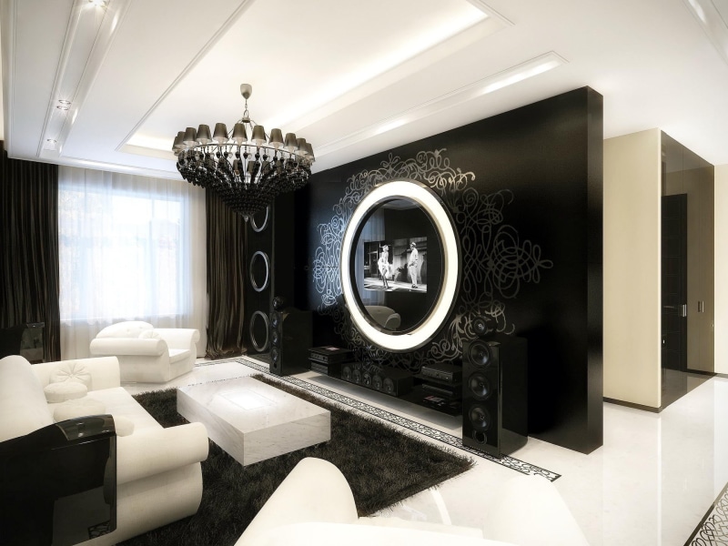 modern, mirror, fabric, indoors, building, furniture, set, ceiling, home interior, architecture, home, lighting equipment, home showcase interior, sofa