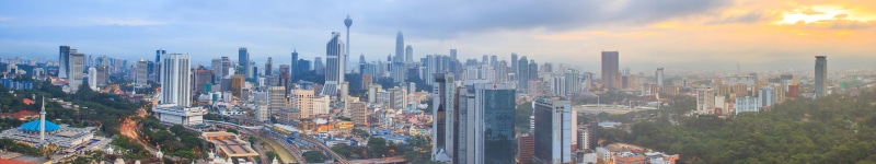 Kuala Lumpur, highway, Sun, buildings, building, panorama, city life, travel destinations, residential district, house, high angle view, financial district