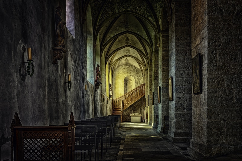 direction, the past, arch, no people, history, church, monastery, gothic, architecture, dark, abbey, building, spirituality, secret, place of worship, belief
