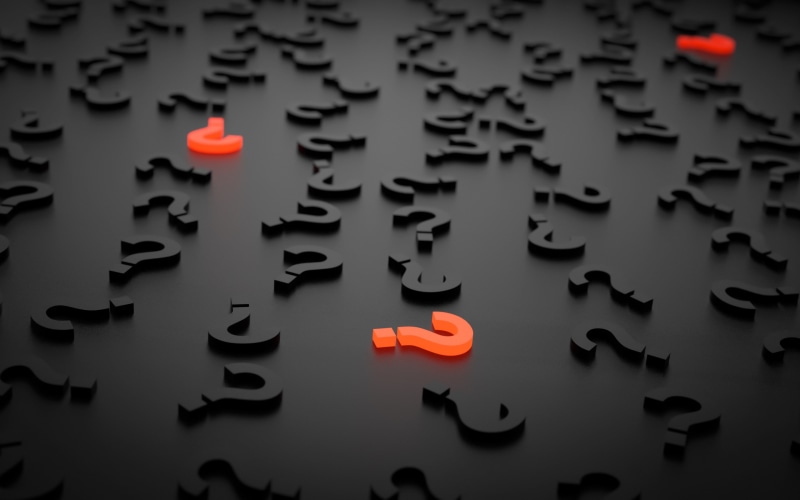 3D, figures backgrounds, 4K, question marks, Download 3840x2400 question marks