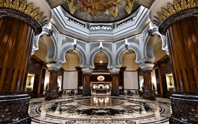 hallway, room, hotel, architecture, 1080P