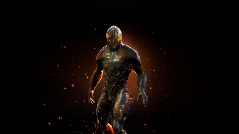 Excalibur (Warframe), Video Game, Armor, Sparkles, 1080P, Warframe