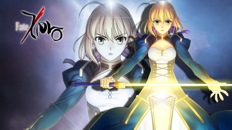 art, stay, Fate/stay Night, fate, Blue Eyes, eyes, night, 1080P, Dress, series, excalibur, fatestay, blue, fatezero, saber, anime, blondes, hd