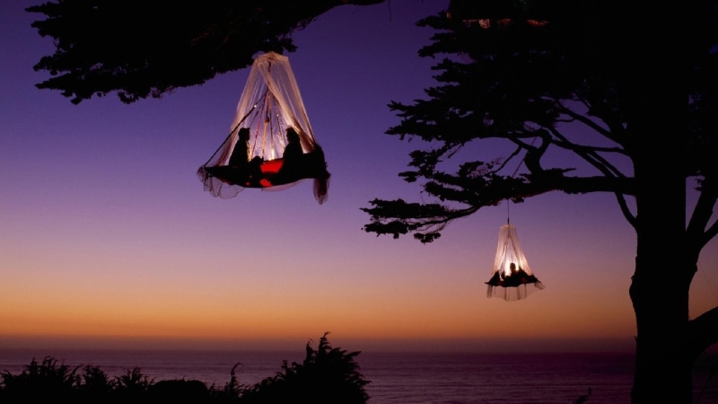 baskets, nature and landscapes, couples, motel, tent, dusk, tree, 1080P