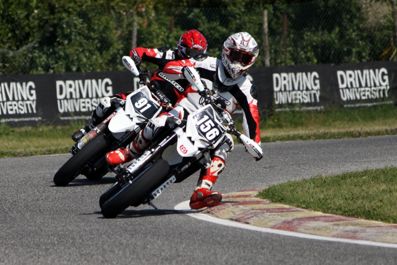 competition, people, Track, safety, adults only, day, security, Supermoto, clothing, sports equipment, men, protection, outdoors, headwear, cycling, motorcycle