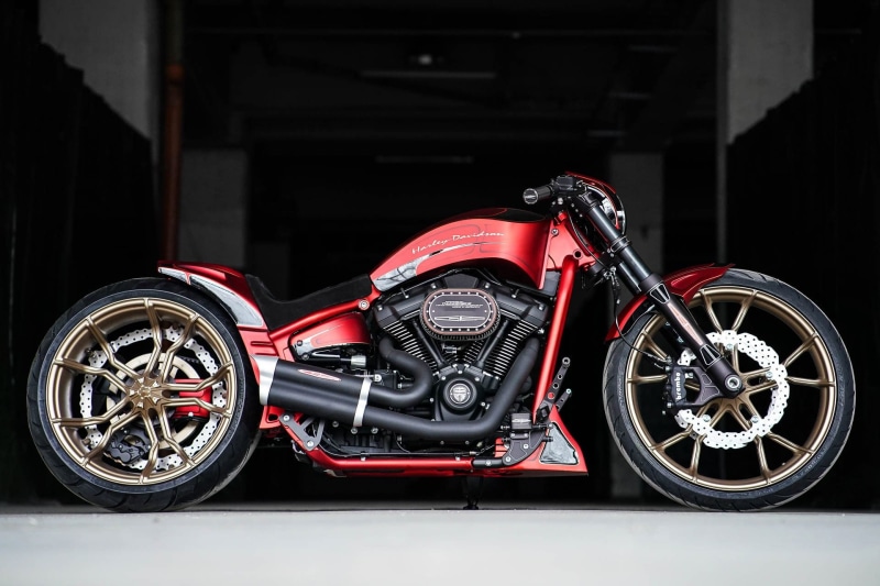 Motorcycles, Harley-Davidson, Thunderbike Customs, Custom Motorcycle, 1080P