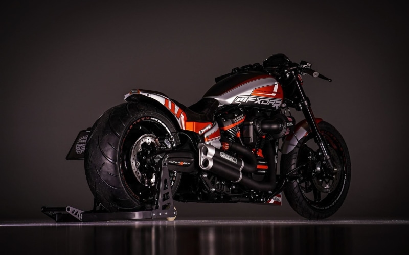 1080P, Harley-Davidson, Thunderbike, Custom
