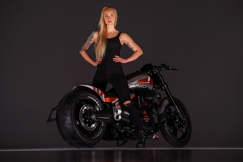 Thunderbike Customs, 1080P, Custom Motorcycle, Motorcycles, Harley-Davidson, Girls and Motorcycles