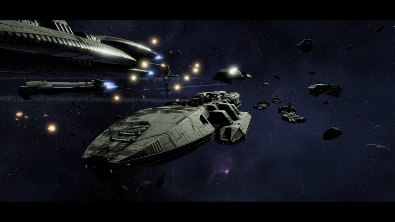 battlestar, spaceship, ship, space, Battlestar Galactica, war, 2K, toaster, colonial fleet, galactica, deadlock, space battle, Battleship