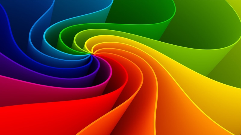 Pooled, Stripes, Colorful, 1080P, Abstract