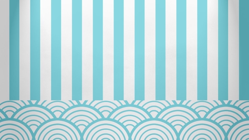 blue, 1080P, blue and white, white, pattern, stripe