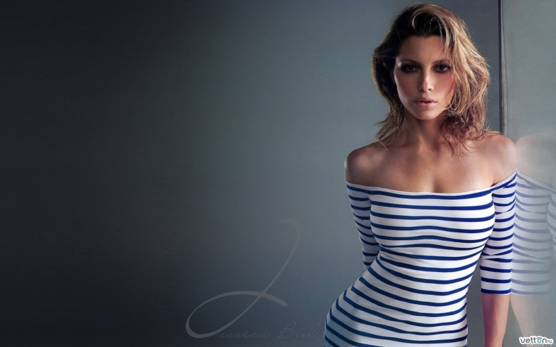 beautiful people, fashion, s, portrait, 1080P, beautiful woman, standing, one person, black, looking at camera, young women, young adult, Jessica Biel