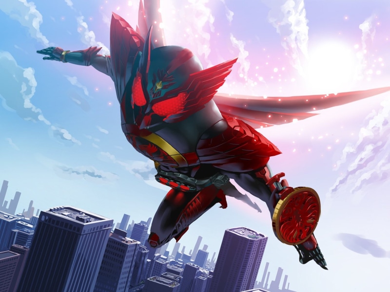 720P, Kamen Rider Ooo, Anime