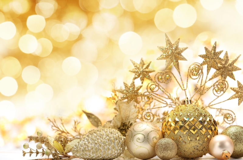 gold, christmas decorations, year, new, new year, decoration, mood, decorations, christmas, 2K