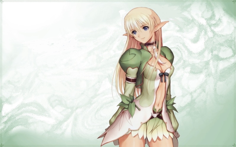 Tony Taka, 1080P, pointed ears, Shining Tears, anime girls, anime, elves