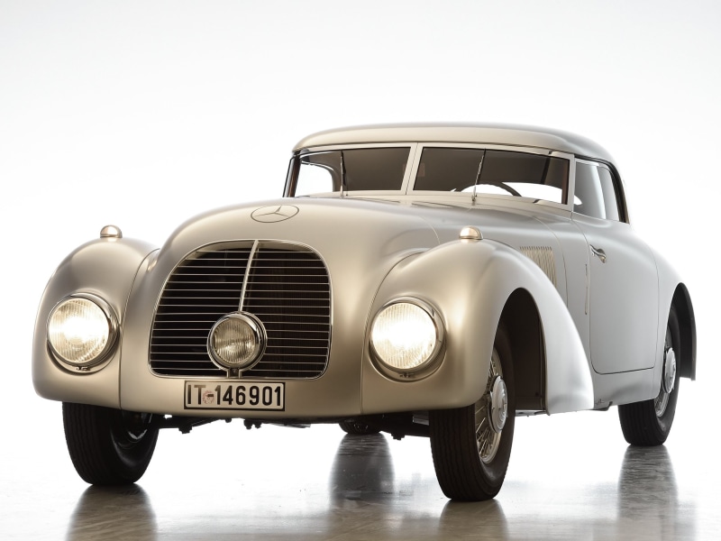 benz, streamliner, mercedes, 1938, 1080P, 540k, w29, retro