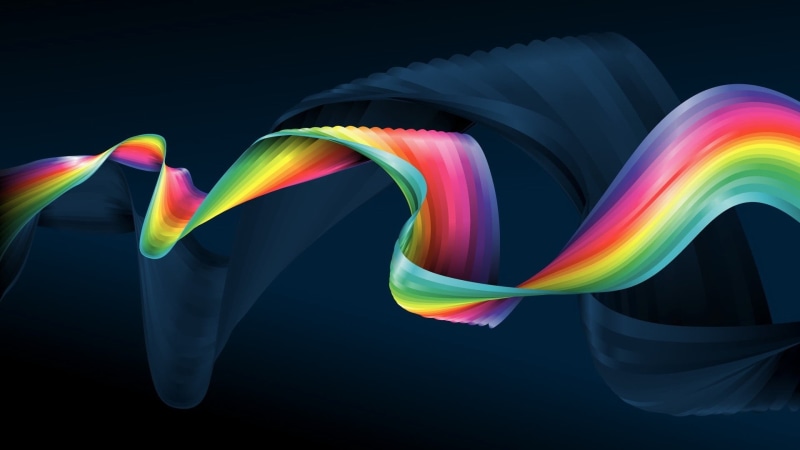 vibrant color, swirl, color, curve, long exposure, wave pattern, rainbow, pattern, creativity, multi colored, indoors, motion, blurred motion