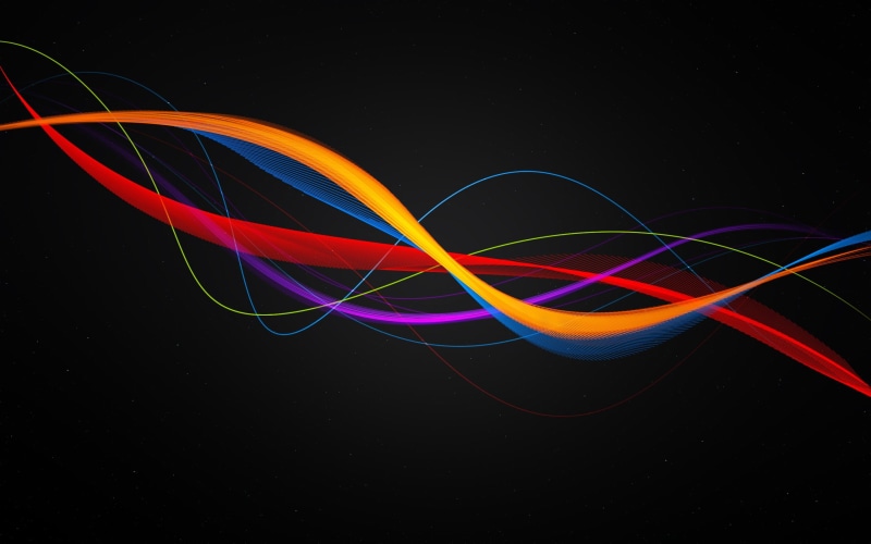 glowing, variation, studio shot, abstract, indoors, light trail, pattern, lines, no people, nature, waveforms, night, long exposure, creativity, black background
