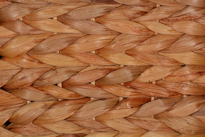 high angle view, braided hair, background, Natural Material, 5K, intertwined, no people, backgrounds, Basket, wood - material, texture, wicker, brown